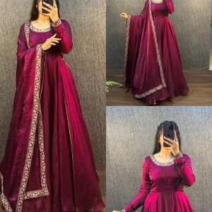 Sets V0002 - anarkali+dupatta