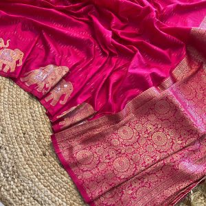 V0032-Russain dola silk saree