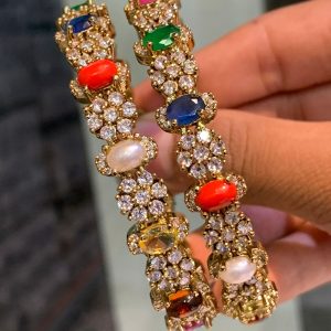 Navarathan Bangles V00128
