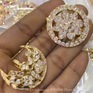 V11- pure panchaloham surya chandra hair accessories