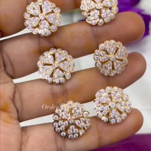 V25 - pure panchaloham studs set of 1