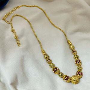 V936 - vocational wear gundu mala nacklace
