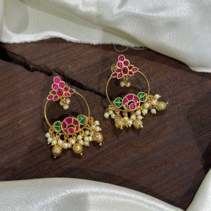 V841 - jadau kundan earrings