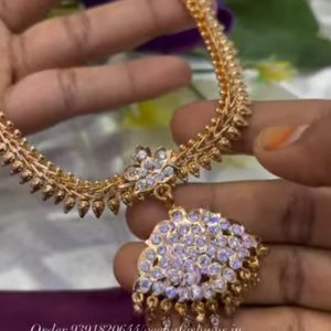 V112 - pure panchaloham mango nacklace