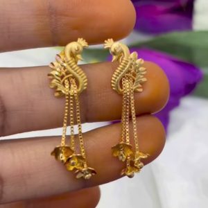 V064 - 916 polish gold replica earrings