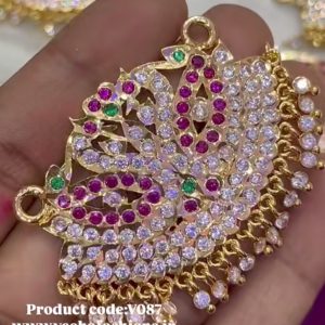 V087 - high quality pure panchaloham dollers and chain