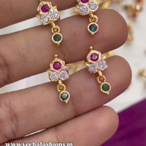 V095 - pure panchaloham small size earrings