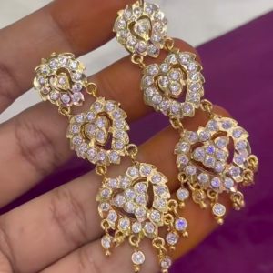 V096 - high quality pure panchaloham earrings
