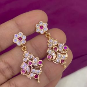 V0126 - pure panchaloham high quality earrings