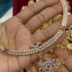 V0222 - pure panchaloham double layer necklace