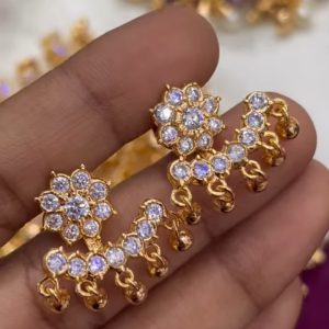 V0169 - pure panchaloham 2 in 1 earrings