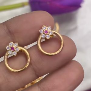 V0181 - High quality pure panchaloham earrings