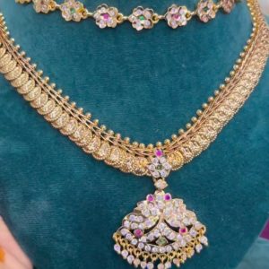 V0184 - high quality pure panchaloham combo set