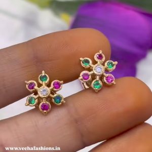 V0188 - pure panchaloham stud earrings