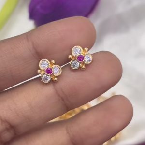 V0196 - pure panchaloham stud earrings