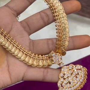 V0206 - most demanding pure panchaloham  kaasu necklace